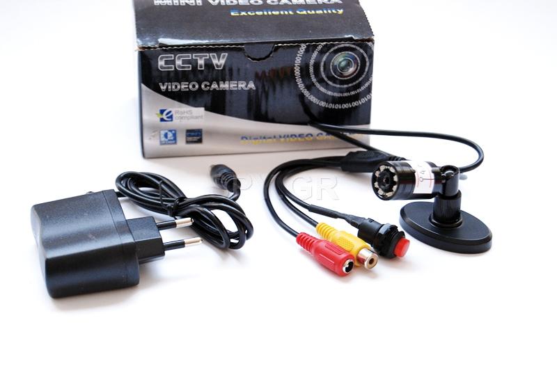 CCTV κάμερα με υπέρυθρες δίοδους