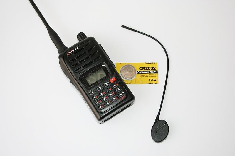 UHF Audio Συσκευή Παρακολούθησης με δέκτη