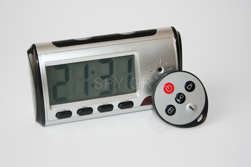 Επιτραπέζιο ρολόι  με κρυφή κάμερα - 4GB
