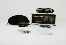 Κατασκοπευτική κάμερα, MP3, γυαλιά ηλίου - 4GB