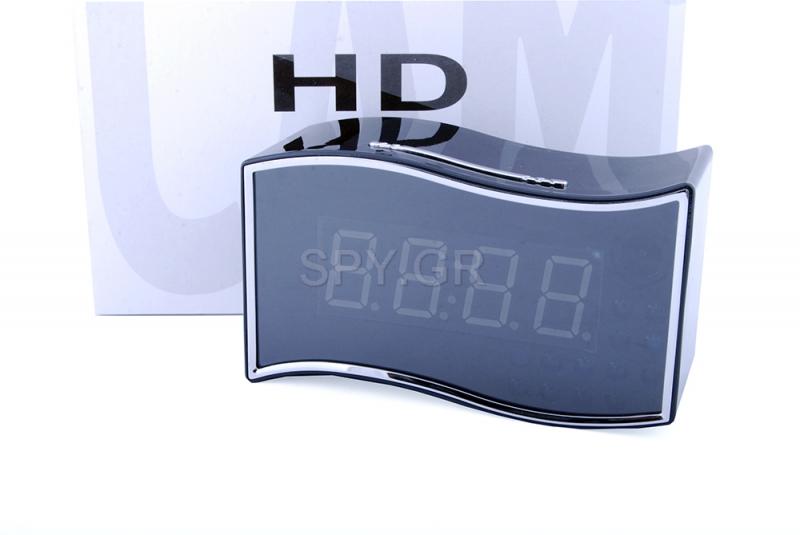 Full HD επιτραπέζιο ρολόι κάμερα
