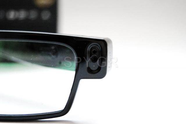 HD κάμερα μέσα σε γυαλιά 